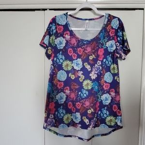 Lularoe Flowered Shirt